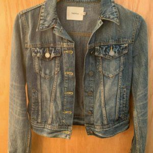 Aritiza Talulah Cropped Jean Jacket -  Size S